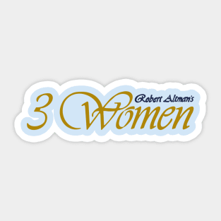 3 Women Sticker